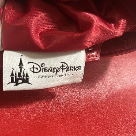 NWOTs Vera Bradley x Disney Parks Red Mickey Mouse Laser Cut Faux Leather Bag - Picture 8 of 15
